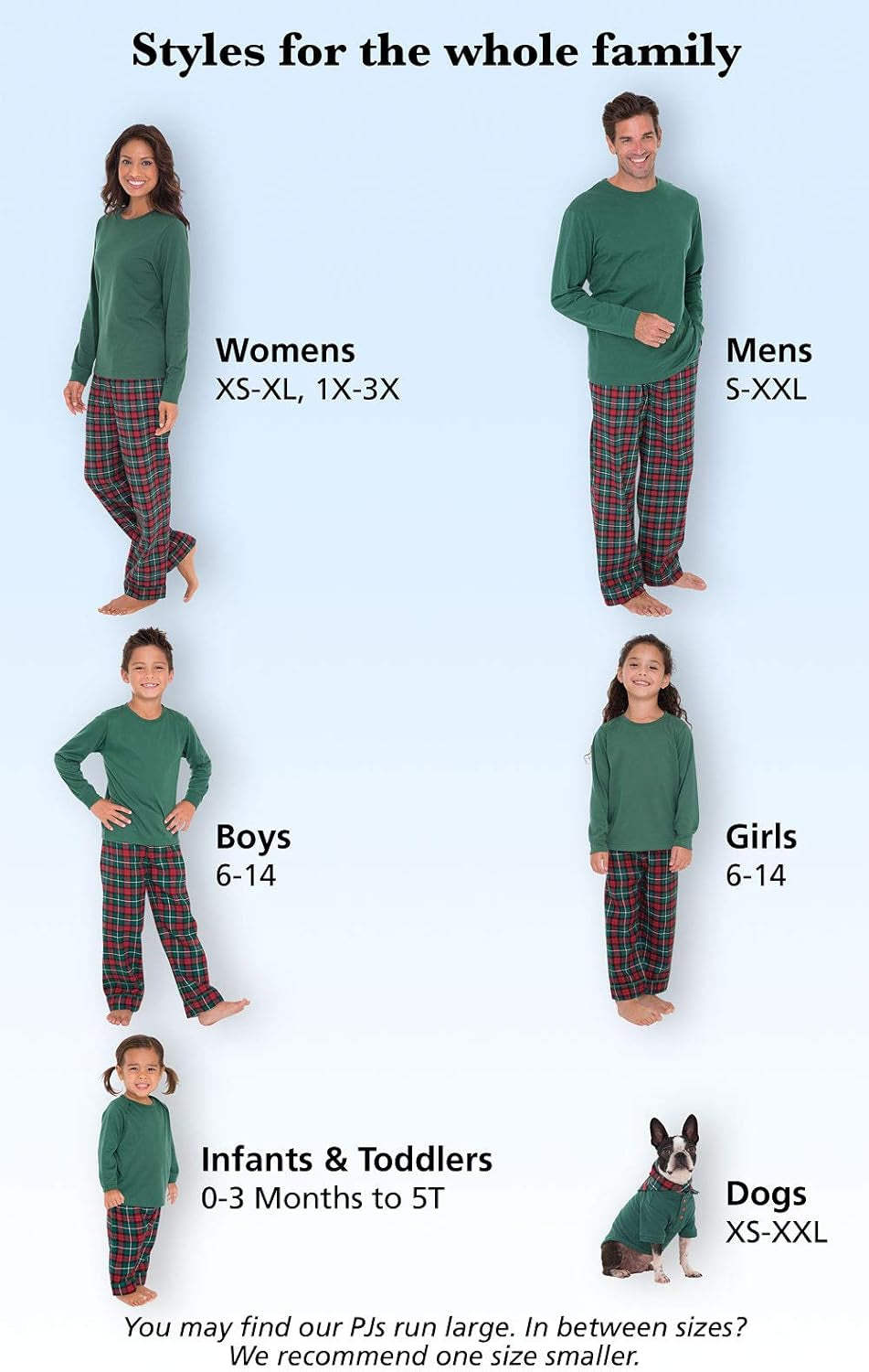 Festive Family Matching Christmas Pajamas - Cozy Holiday PJs for Everyone